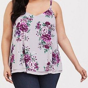 Torrid Lavender Purple Tank Size 1X Adjustable Straps